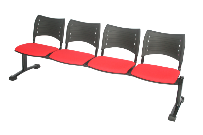 TANDEM SALA DE ESPERA 4 PUESTOS ASIENTO TAPIZADO SMART 6640