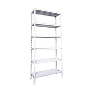 Estante metálico para almacén 6 repisas altura 2 mt
