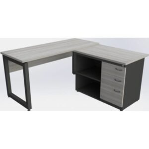 Mueble mixto, con seguridad y estructura metálica