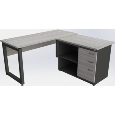 Mueble mixto, con seguridad y estructura metálica