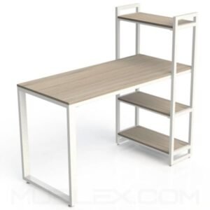 Escritorio con repisas y estantes Nova