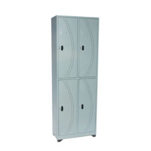 Locker metálico 4 casilleros