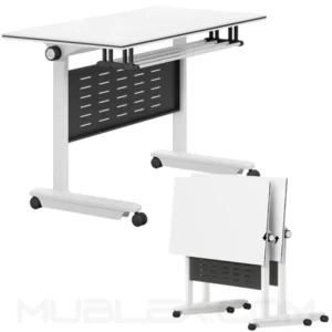 Mesa plegable modular móvil abatible – Conecta