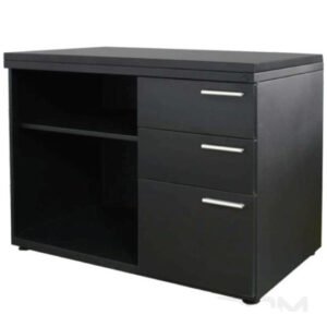 Mueble para oficina mixto con archivador metálico 2×1