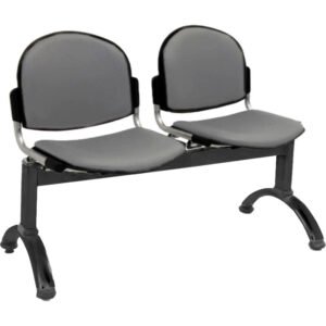 Silla tándem Venecia tapizado 2 puestos