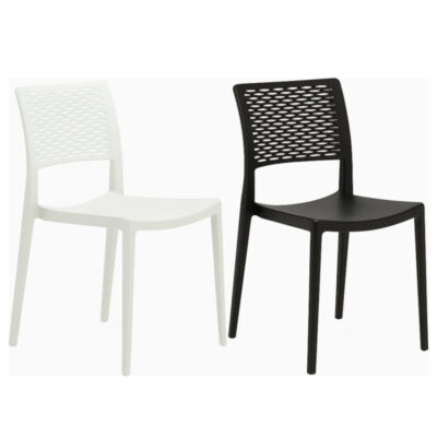 Silla plástica Rattanet