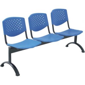 Silla tándem Prisma 3 puestos