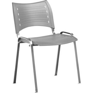 Silla Smart cromada gris