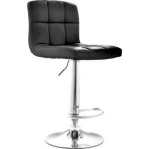 Butaco Nill sin brazos negro, cuerina