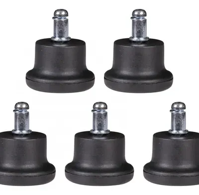 Deslizadores en nylon para silla giratoria x 5