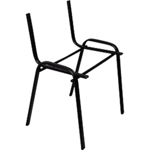 Estructura para silla interlocutora Isócseles negra