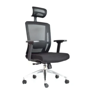Silla Delphi presidente syncro brazos 3D cromada