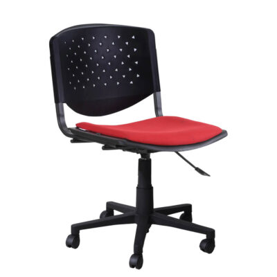 Silla Prisma giratoria tapizada nylon