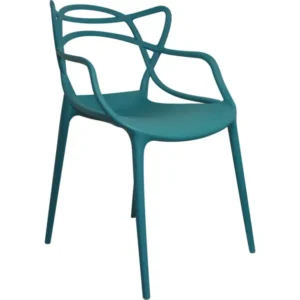 Silla Ambar azul petróleo