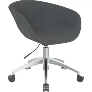 Sillón Mara con ruedas base aluminio