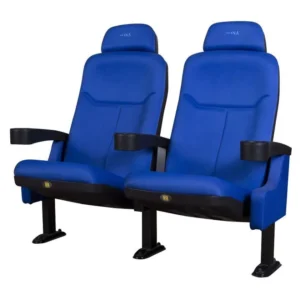 Silla teatro o auditorio con brazo abatible