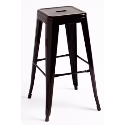 Banca bar metálica Torix amarilla