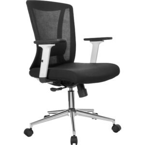 Silla Portugal gerente sin cabecero marco blanco