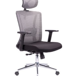 SILLA ERGONOMICA PRESIDENTE POMPEYA MCO NEG 31182