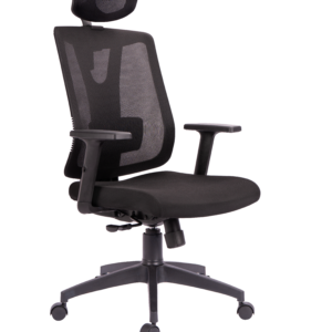 SILLA ERGONOMICA MONTPELLIER PRESIDENTE MCO NEGRO 31453