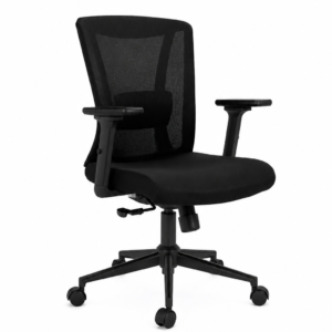 SILLA EGONOMICA PONCE GERENTE MARCO NEGRO NYLON 31444