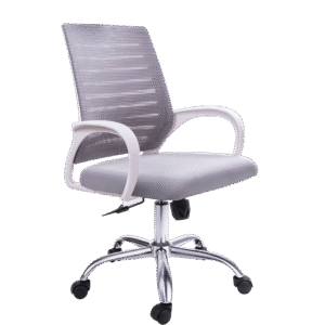 SILLA ERGONÓMICA BILBAO ECO GERENTE MCO BLANCO ESP MALLA GRIS 0861