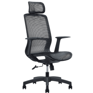 SILLA ERGONÓMICA BLAS PRESIDENTE  MALLA NEGRA 3806