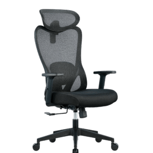 SILLA ERGONÓMICA DERBY PRESIDENTE MALLA NEGRA  3800
