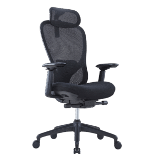 SILLA ERGONÓMICA OSLO PRESIDENTE MALLA NEGRA 3782