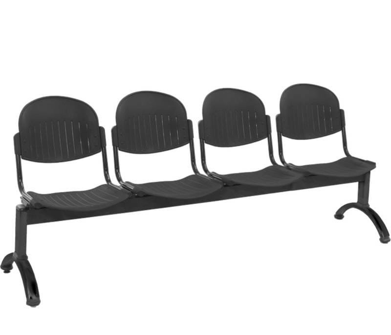 TANDEM VENECIA PLASTICO 4 PUESTOS