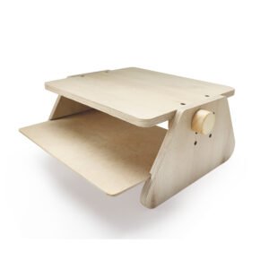 MESA MULTIPLE GRADUABLE 3 ALTURAS MELAMINA COLOR NATURAL R1364